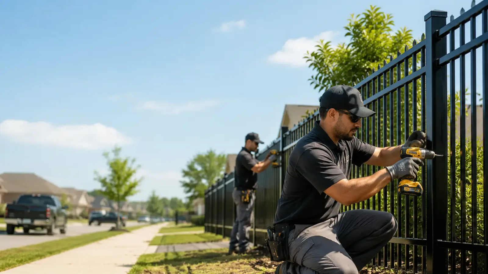 Metal Fence Installation in Elrod, AL